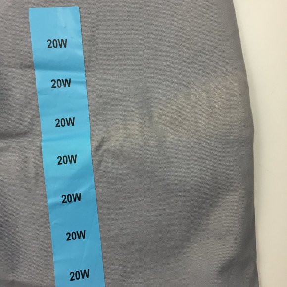 NWT GLORIA VANDERBILT Gray Cotton Blend Cuff Hem Logo Hardware/Buttons Shorts - Picture 12 of 12